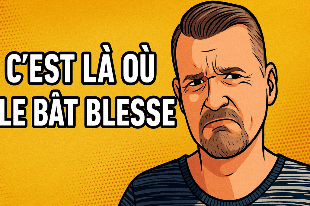 L'origine de l'expression française "C'est là où le bât blesse"