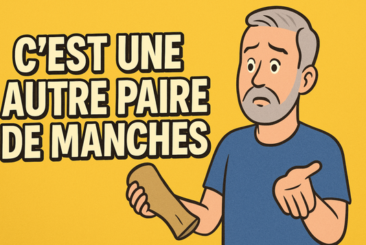 L'origine de l'expression française "C'est une autre paire de manche"