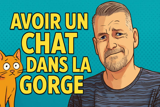 L'origine de l'expression française "Avoir un chat dans la gorge"