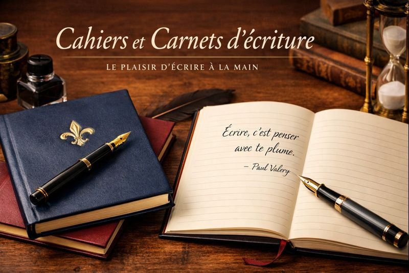 Cahiers et Carnets d'écriture