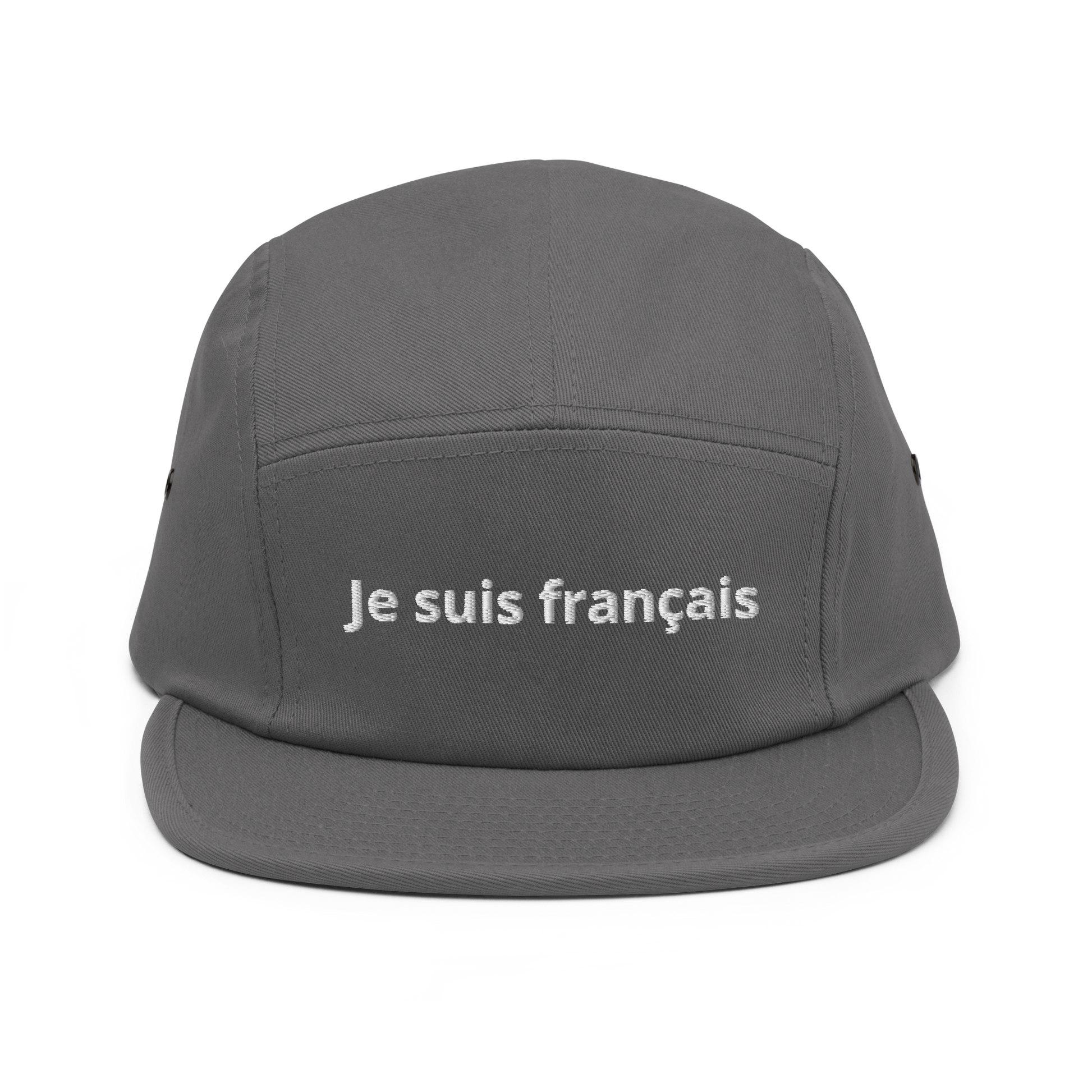 Casquette 5 panneaux profil bas, style urbain discret