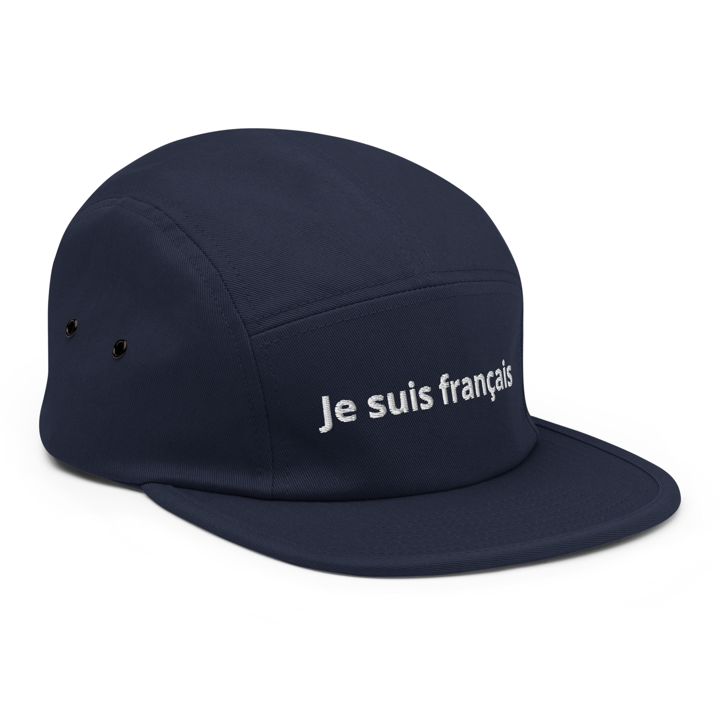 Casquette 5 panneaux au profil bas moderne