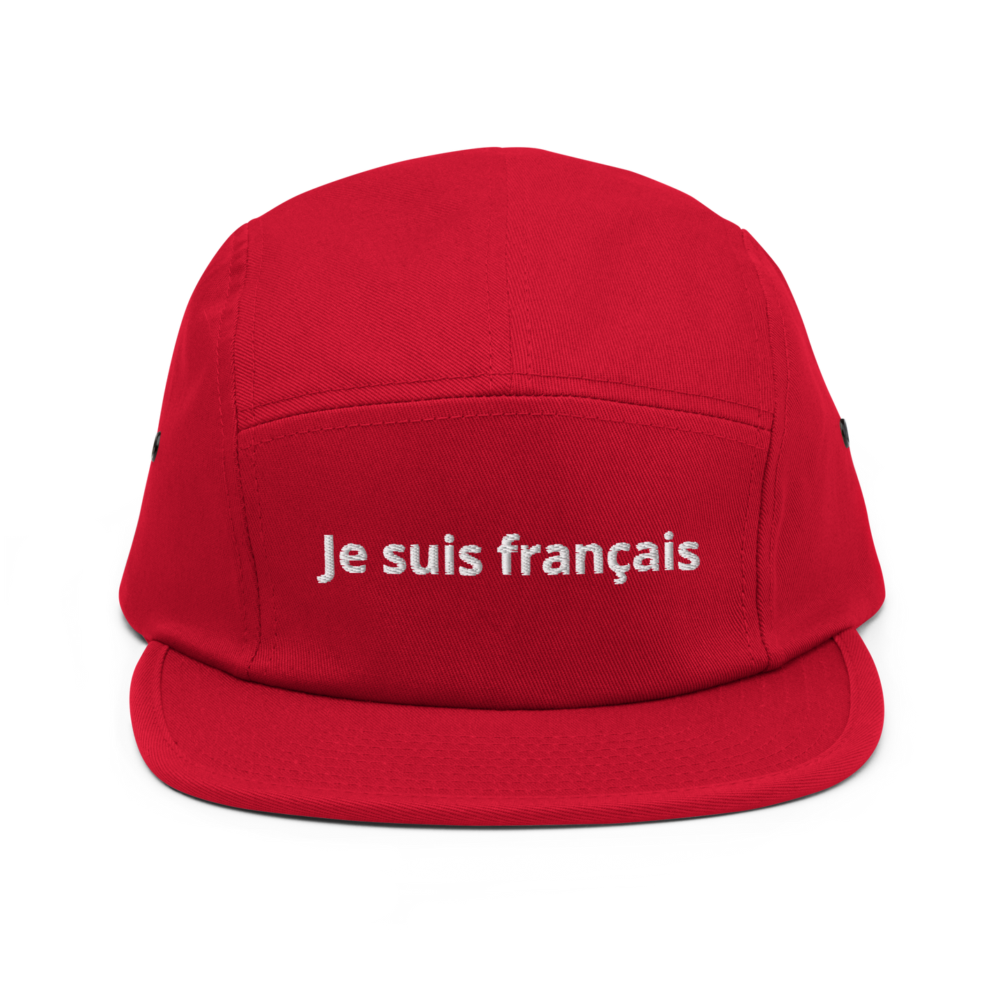 Casquette 5 panneaux adulte, design épuré et classique