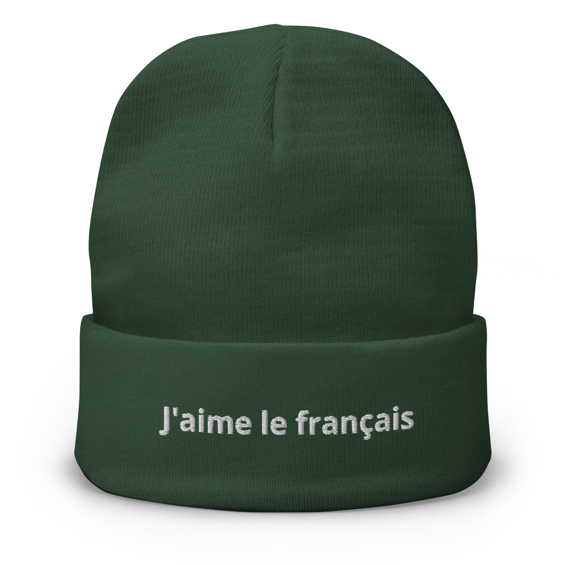 Bonnet brodé élégant, accessoire chaud et durable
