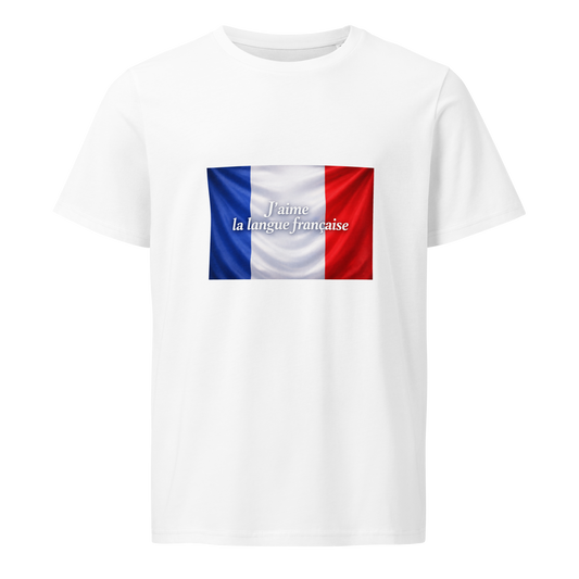 T-shirt écologique unisexe en coton biologique