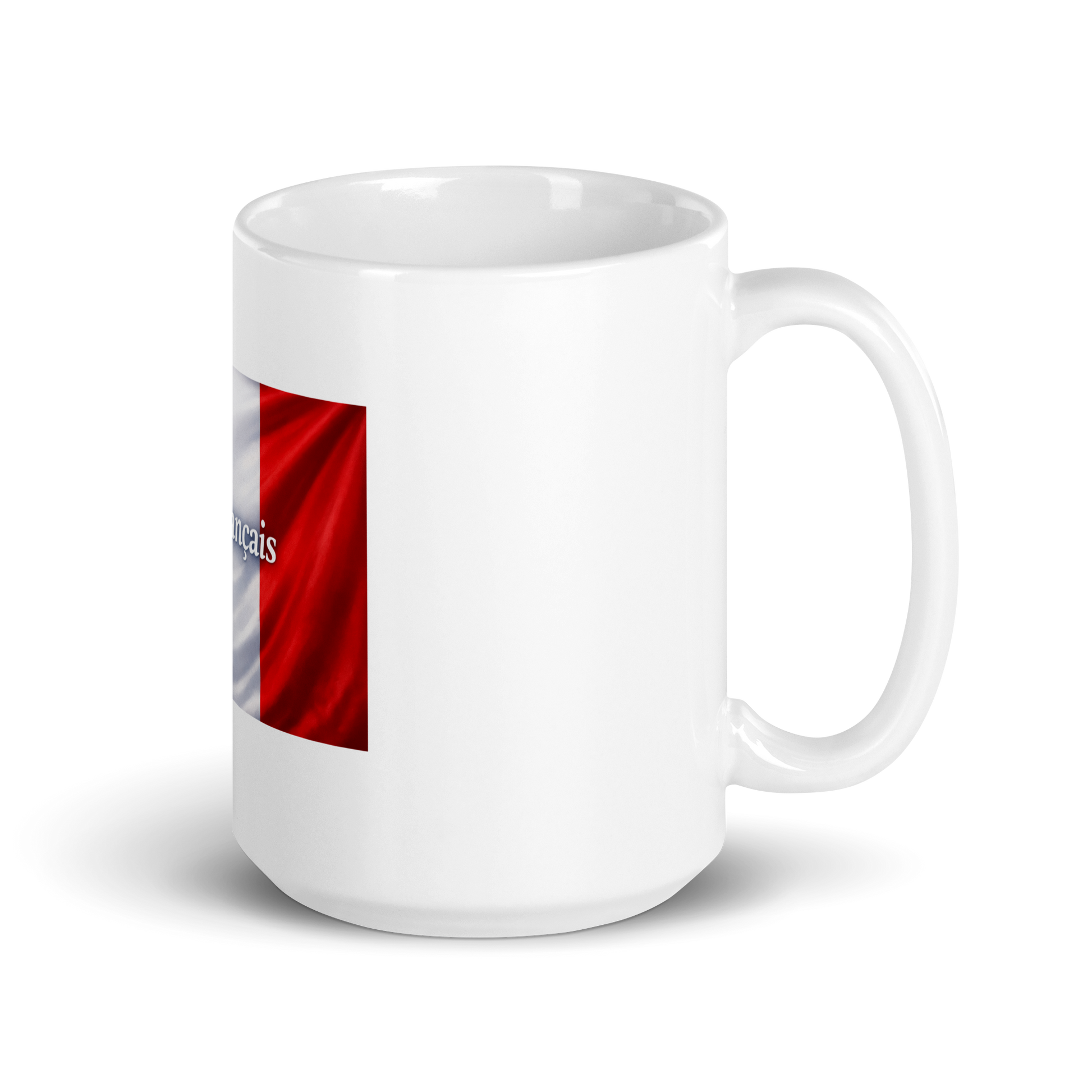 Mug La langue française accessoire élégant pour bureau d’écriture