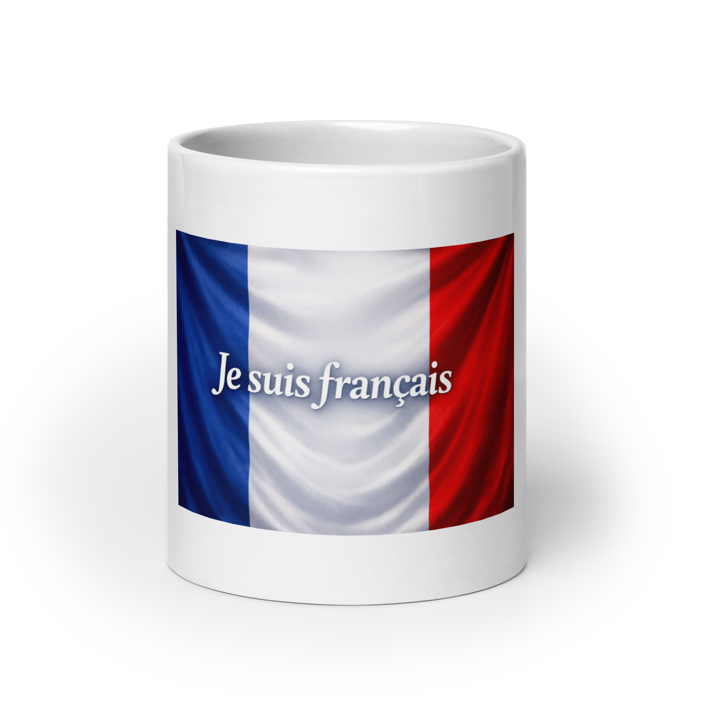 Accessoire de décoration mug Je suis français pour amoureux des mots et de la culture française