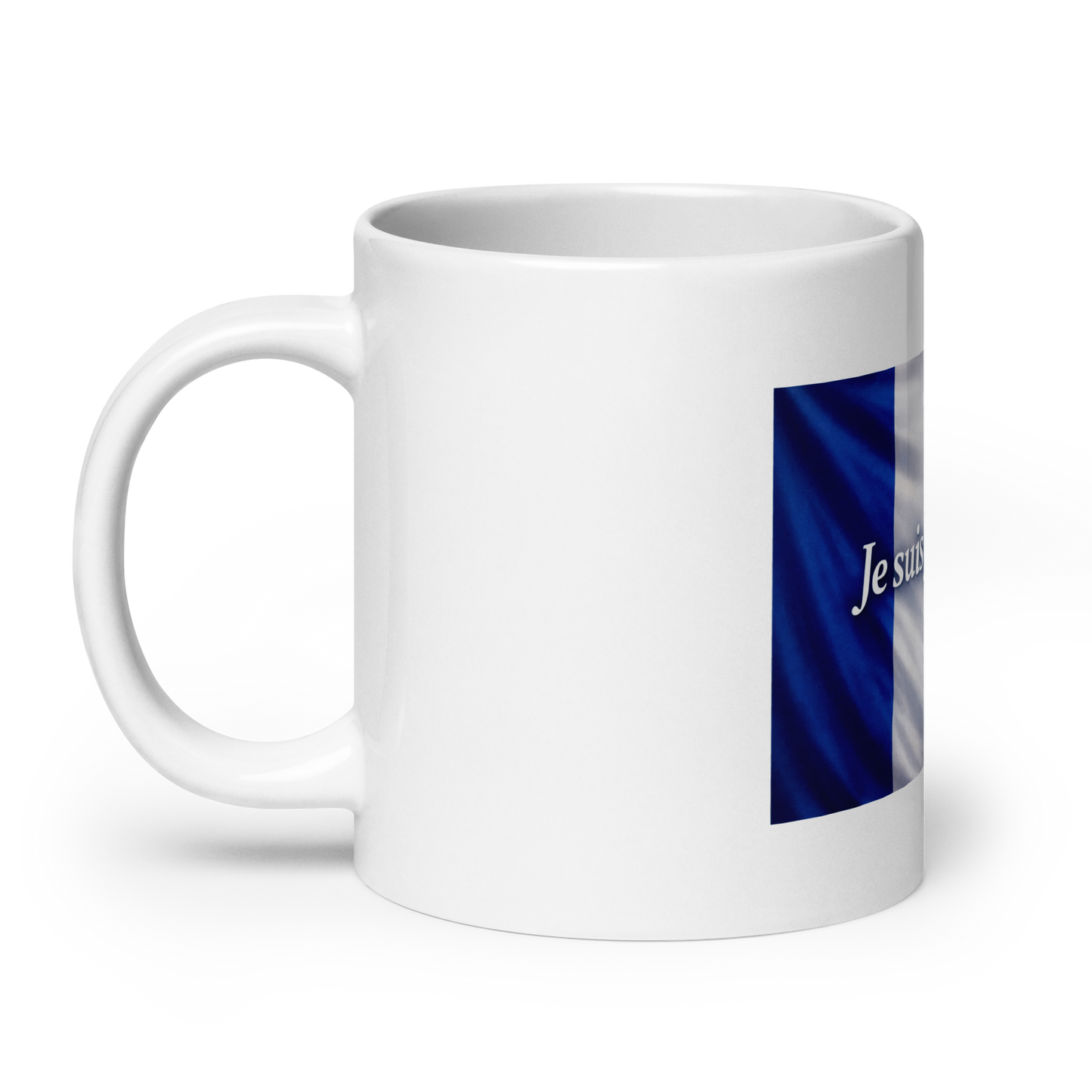 Mug Je suis français disponible en plusieurs tailles petite moyenne grande