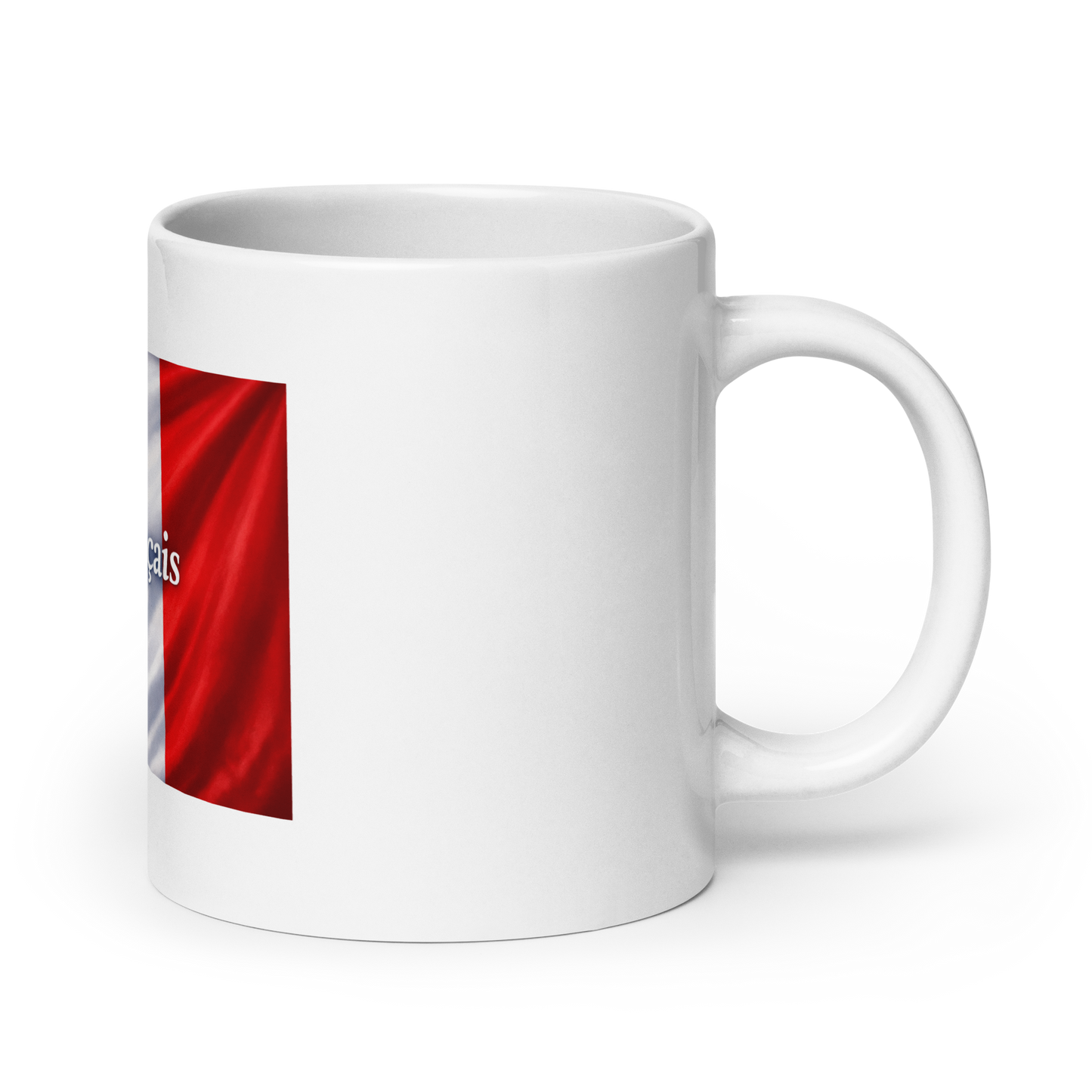 Tasse en céramique Je suis français pour pause café ou thé